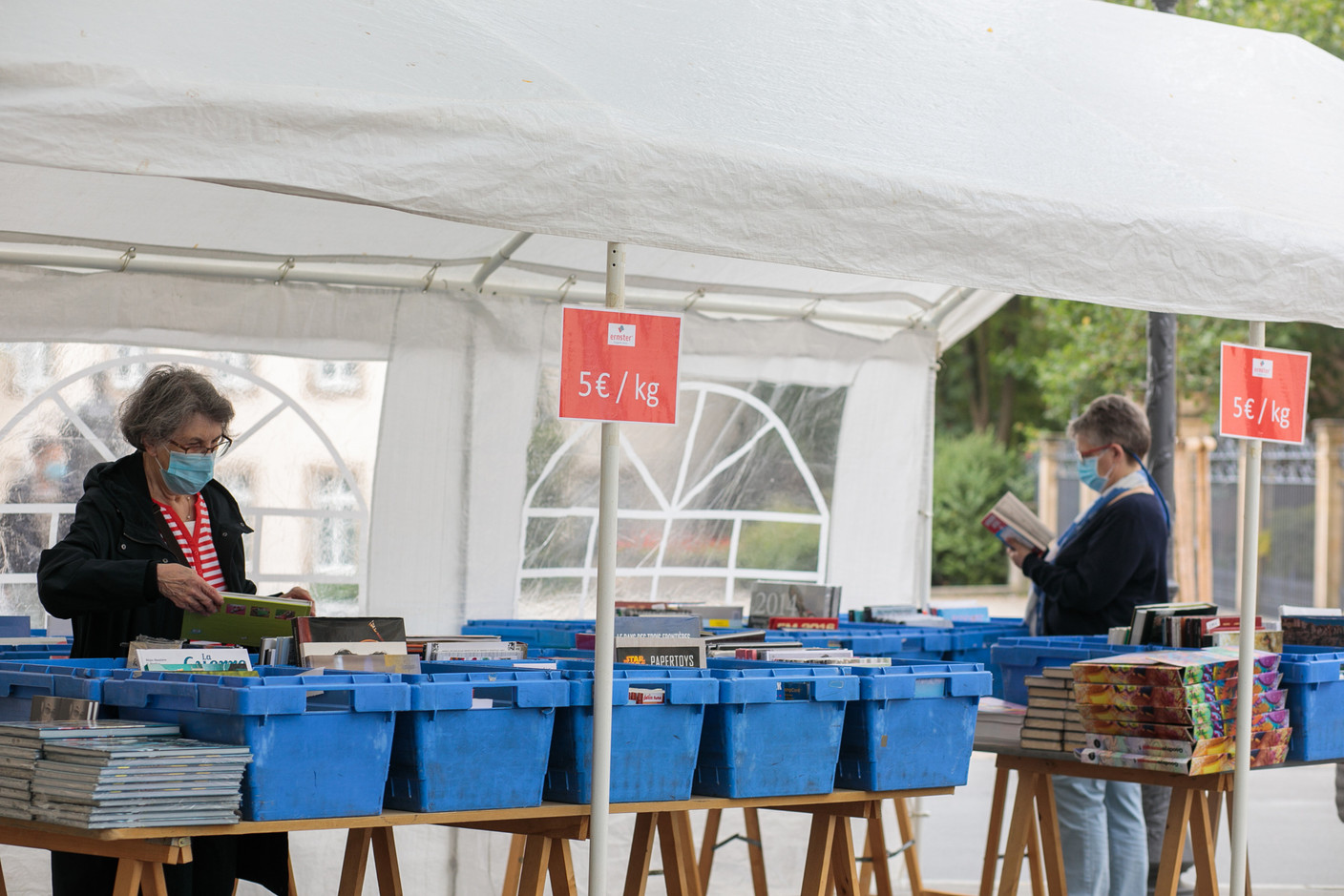 Ambiance particulière pour cette 91e Braderie de Luxembourg. (Photo: Matic Zorman / Maison Moderne)