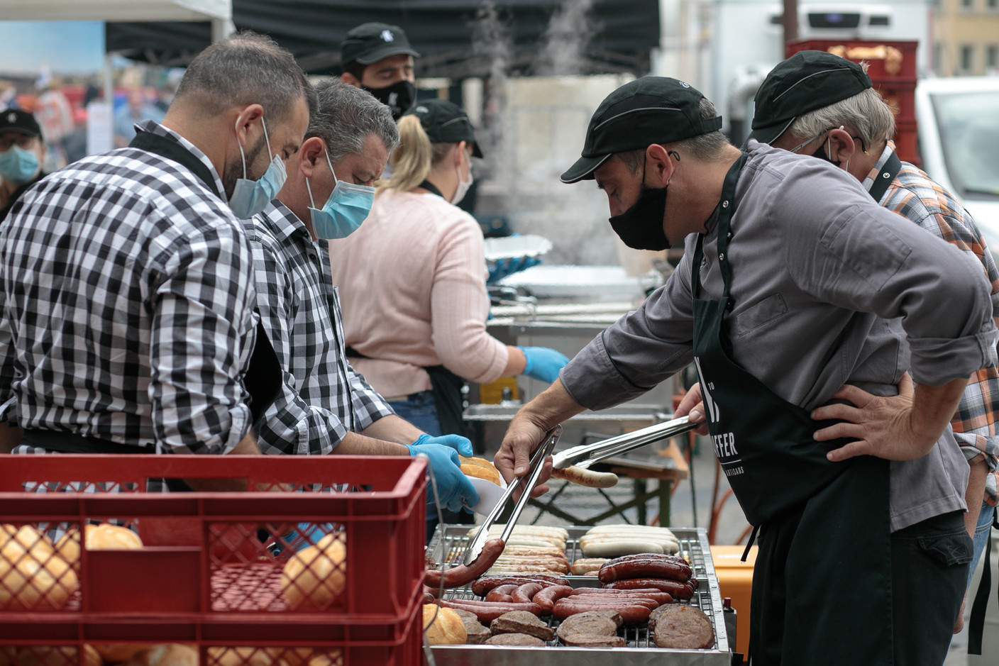 Ambiance particulière pour cette 91e Braderie de Luxembourg. (Photo: Matic Zorman / Maison Moderne)