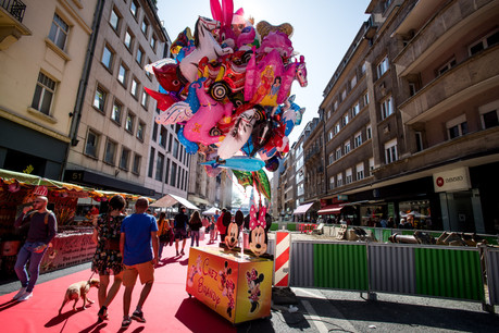 Cette année encore, entre travaux et mesures sanitaires en vigueur, la grande braderie de Luxembourg sera forcément particulière… (Photo: Nader Ghavami)