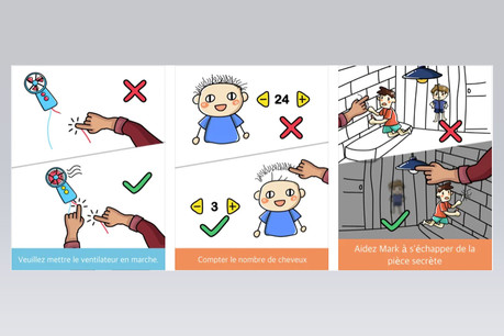 Les énigmes s’enchaînent, qui jouent avec l’user expérience. La réponse n’est pas toujours dans les réponses… (Photo: Brain Out)