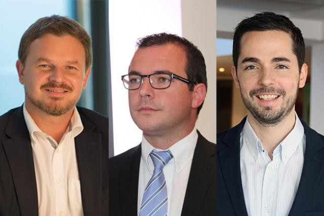 (de gauche à droite) Jean-Philippe Foury, SME Leader Deloitte Private, Kris Fagard, Director Deloitte Private, et Gaetan Van Campenhout, Manager Deloitte Private. Crédit photo: Deloitte Luxembourg