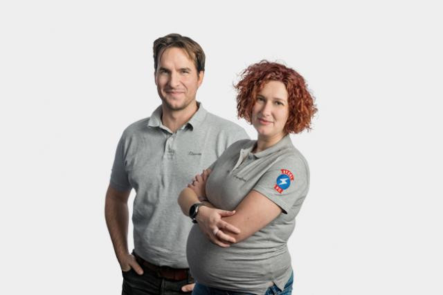 Etienne Laveau et Amandine Laveau-Zimmerlé. Photo: Steel PC