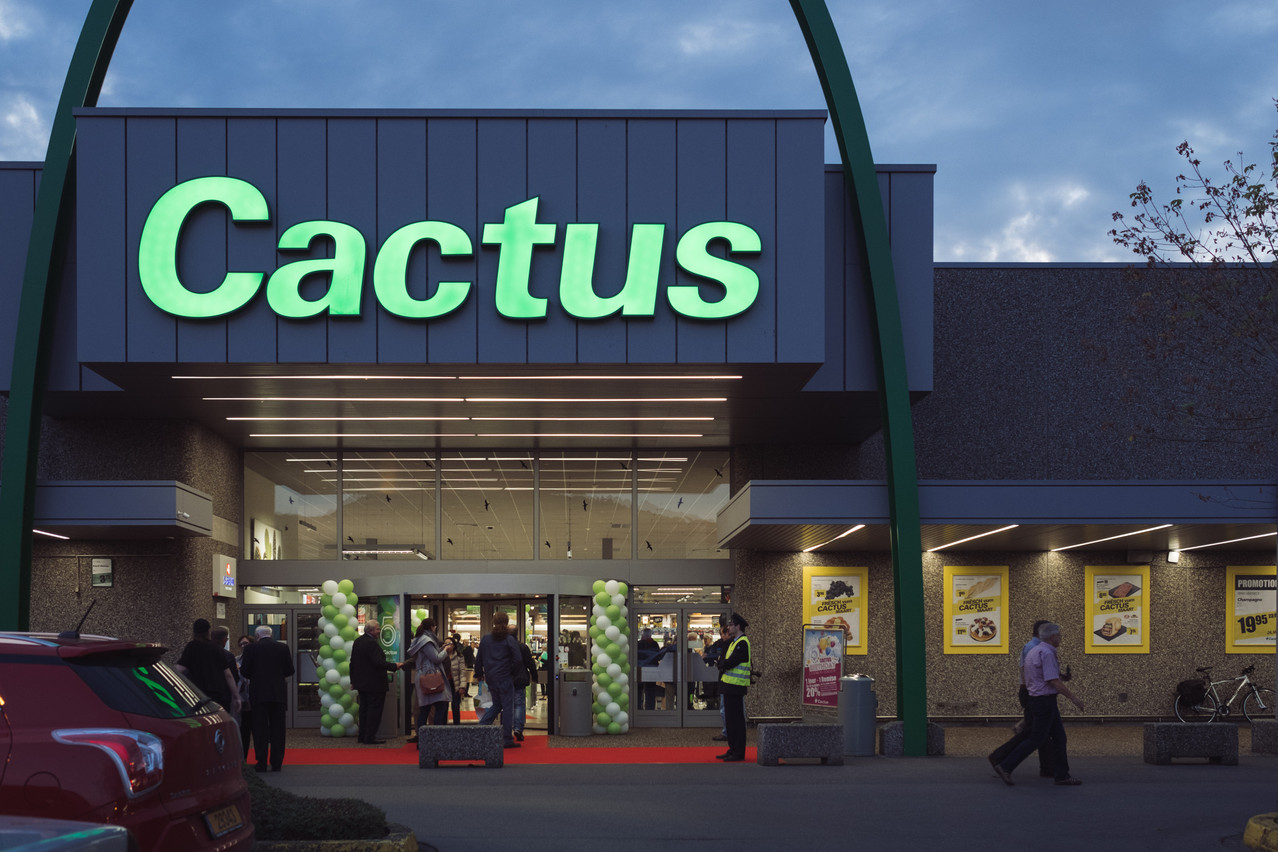 Both Ernzer and Shah cited supermarket chain Cactus as a successful Luxembourg brand  Library photo: Sebastien Goossens, SG9
