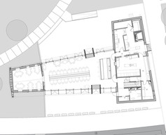 Plan du rez-de-chaussée (Illustration : Diane Heirend Architecture & Urbanisme)