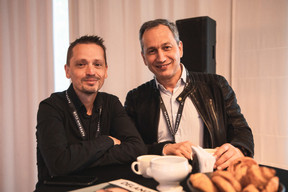 Patrick Coelho (Properties Solutions) et Frank Mihaljcuk (eTeamsys) ((Photo: Eva Krins/Maison Moderne))