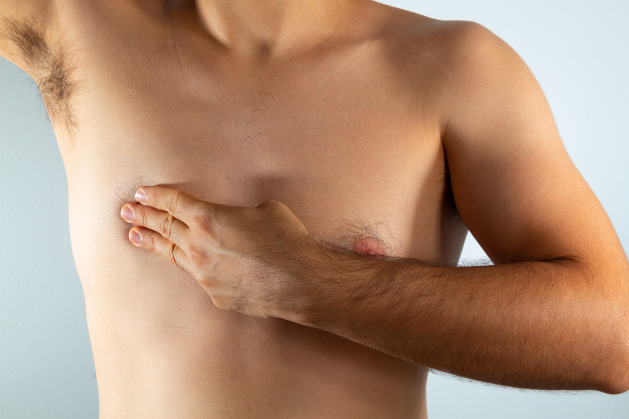 Breast cancer can also occur in men, but isn’t systematically checked. Photo: Shutterstock