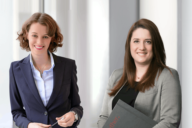 Marie Sinniger, Partner / Anne Laure Wach, Associate Photo : Luther 