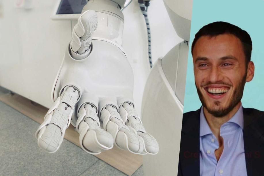 Brussels-based Edouard Leonet, head of partnerships Asia-Pacific region at Acclime, a corporate services provider and advisory firm, speaks at the Nexus2050 technology conference, taking place at Luxexpo, 26-27 June 2024. Images: Milad Fakurian/Unsplash, Edouard Leonet