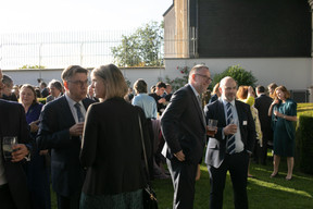  Guests enjoyed a selection of British and Luxembourg food and drink Matic Zorman/Maison Moderne