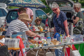 The British Ladies Club organised its annual car boot sale on Saturday 14 May.  BLC