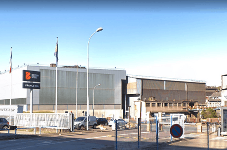 L’usine British Steel de Hayange emploie 400 personnes, et produit 300.000 tonnes de rails par an. (Photo: Capture d’écran/Google Maps)