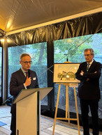 Brucher Thieltgen & Partners is celebrating its 20th anniversary in the firm’s gardens in Luxembourg. (Photos: Brucher Thieltgen & Partners) 