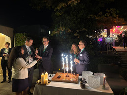 Brucher Thieltgen & Partners is celebrating its 20th anniversary in the firm’s gardens in Luxembourg. (Photos: Brucher Thieltgen & Partners) 