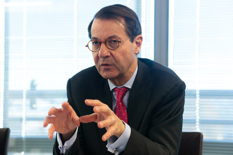 Bruno Colmant a mené une mission de transition de près de deux ans à la tête de la banque Degroof Petercam. (Photo: Matic Zorman/Maison Moderne)