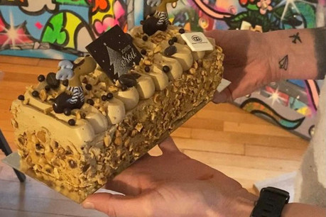 Pour ce Noël 2020, le savoir-faire pâtissier de Cathy Goedert s’allie à la créativité de l’artiste Thomas Iser. (Photo: DR)