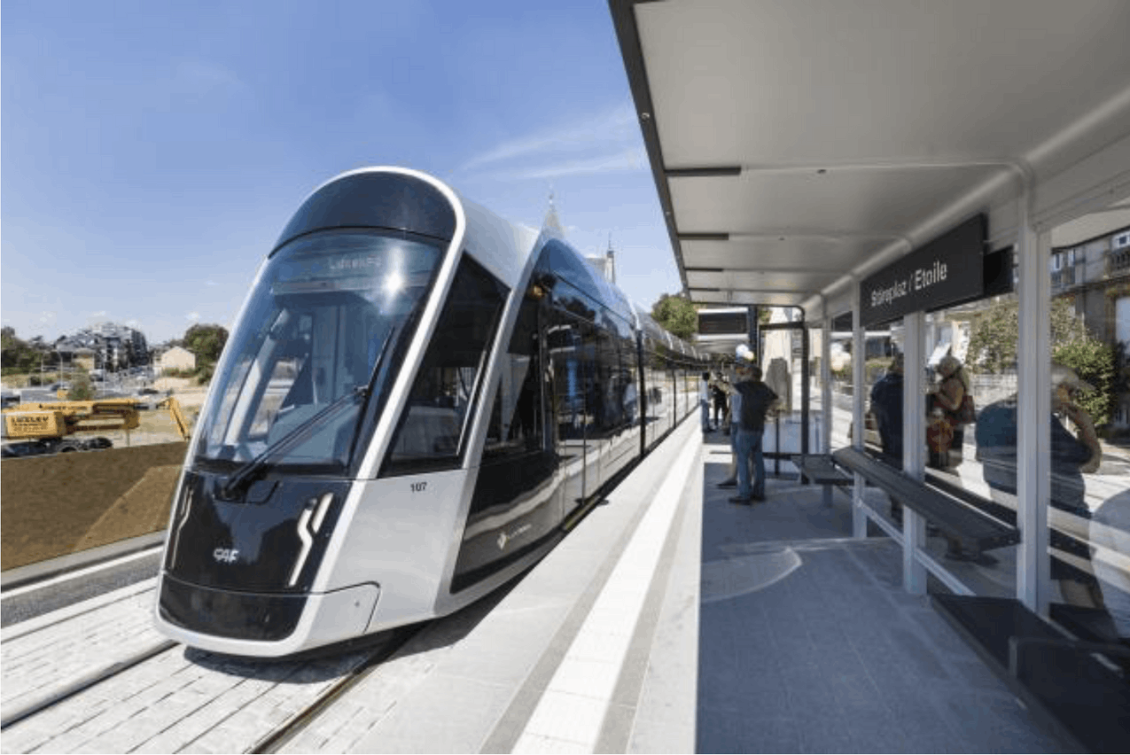 Lundi, le ministère de la Mobilité et les autorités de la Ville de Luxembourg ainsi que la direction de Luxtram présenteront la prochaine étape de la construction du réseau du tram. (Photo: Caroline Martin / Archives)
