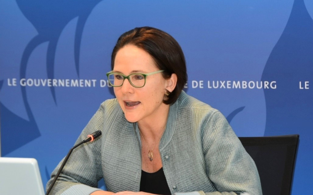 Yuriko Backes, ministre des Finances, a annoncé des résultats satisfaisants tout en appelant à une approche budgétaire «prudente et responsable». (Photo: Ministère des Finances)