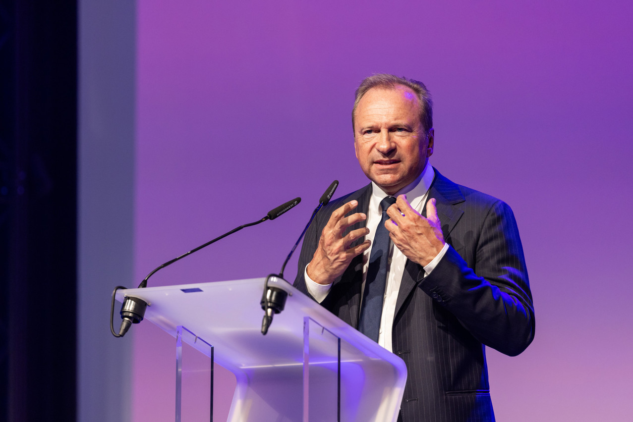 Gilles Roth, the finance minister (CSV), will defend his draft budget bill to MPs on Wednesday 18 December 2024, ahead of a parliamentary vote on Thursday 19 December 2024. Library photo: Romain Gamba/Maison Moderne