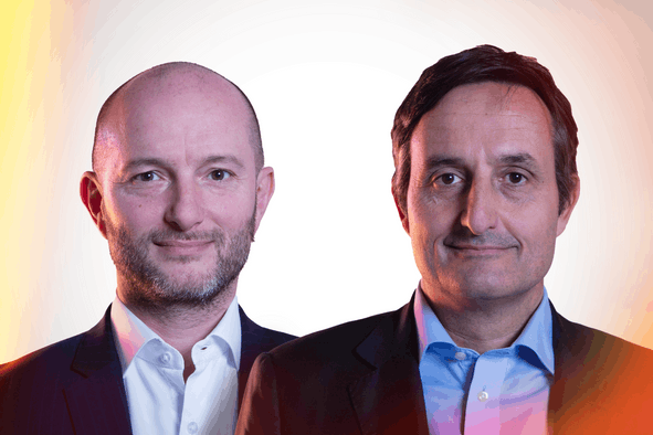 Benjamin Collette, partner, and Nicolas Buck, chairman at Palana. Maison Moderne