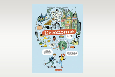L’objectif de l’auteur, également économiste, consiste à sensibiliser un jeune public (de 10 à 15 ans) aux différentes problématiques liées à l’économie. (Photo: Casterman)