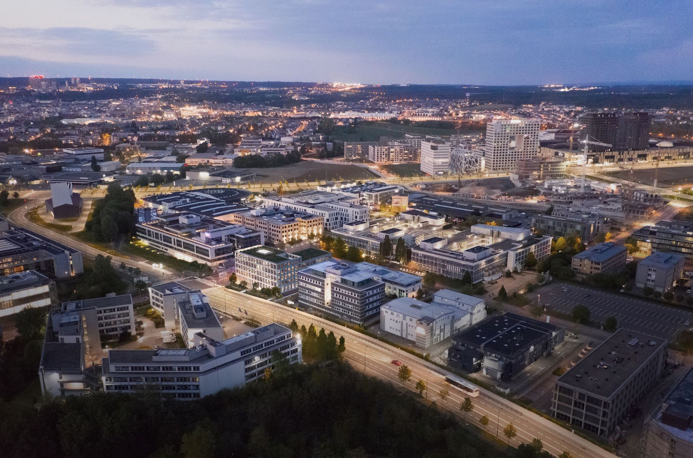 Le bâtiment se trouve dans le quartier de la Cloche d’Or, à Luxembourg. (Illustration: Panoptikon)