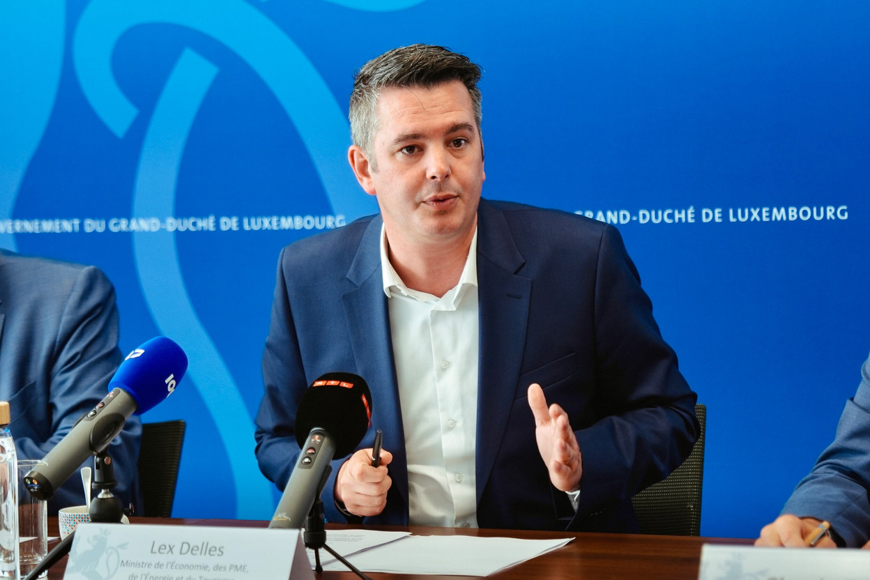 “Our role is to offer entrepreneurs a framework that is simple, predictable and fair,” said Economy Minister Lex Delles on Thursday. Photo: SIP