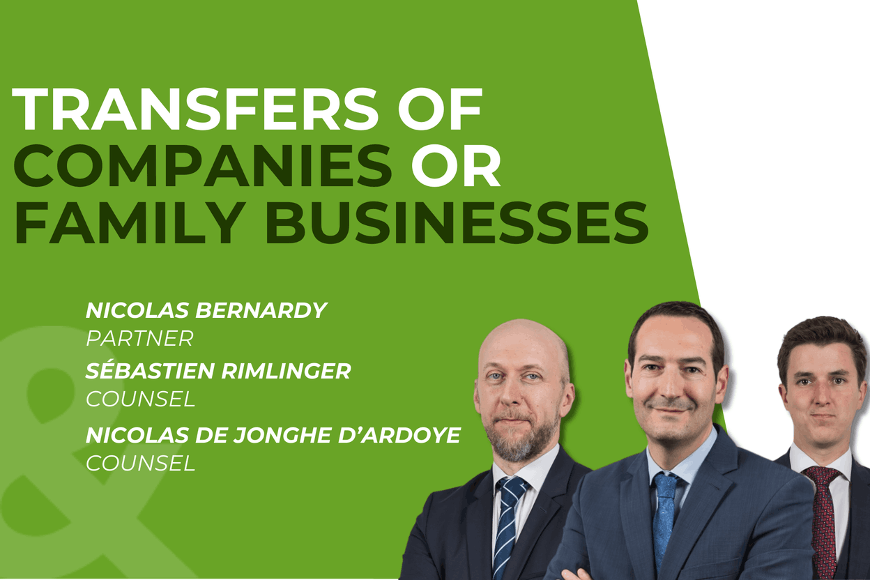 Transfers of companies or family businesses (Photo: Brucher Thieltgen & Partners)