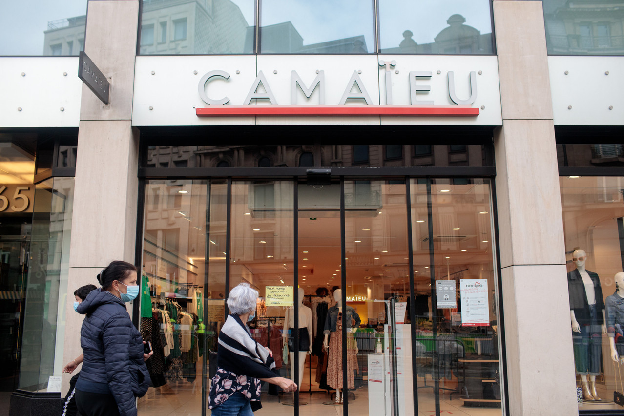 The Camaïeu brand disappeared from the Luxembourg retail landscape in 2020. Photo: Matic Zorman/Archives