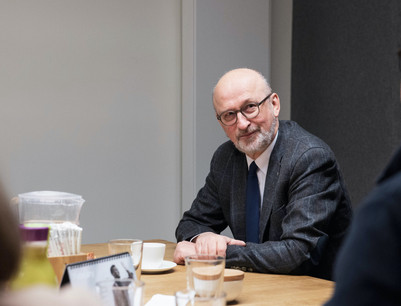 Après deux ans à la présidence du CES, Jean-Jacques Rommes est désormais vice-président. (Photo: Jan Hanrion / archives Maison Moderne)