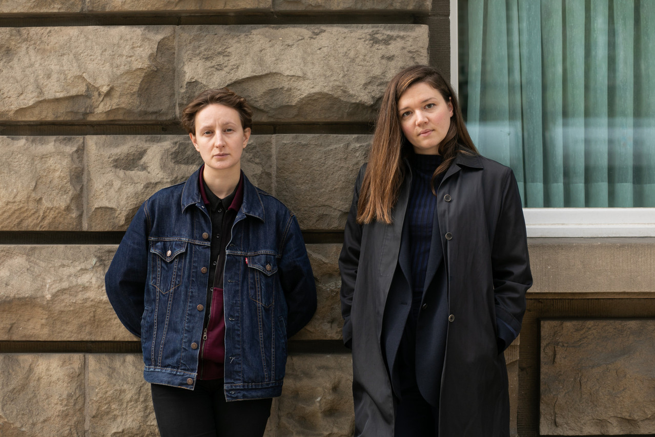 Francelle Cane et Marija Marić, les commissaires de l’exposition pour le pavillon luxembourgeois à la Biennale de Venise 2023. (Photo: Matic Zorman/Maison Moderne)