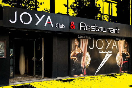 Le Joya et son nouveau restaurant de nuit profiteront-ils de la vente imminente du Saumur Crystal Club? (Photomontage: Maison Moderne)