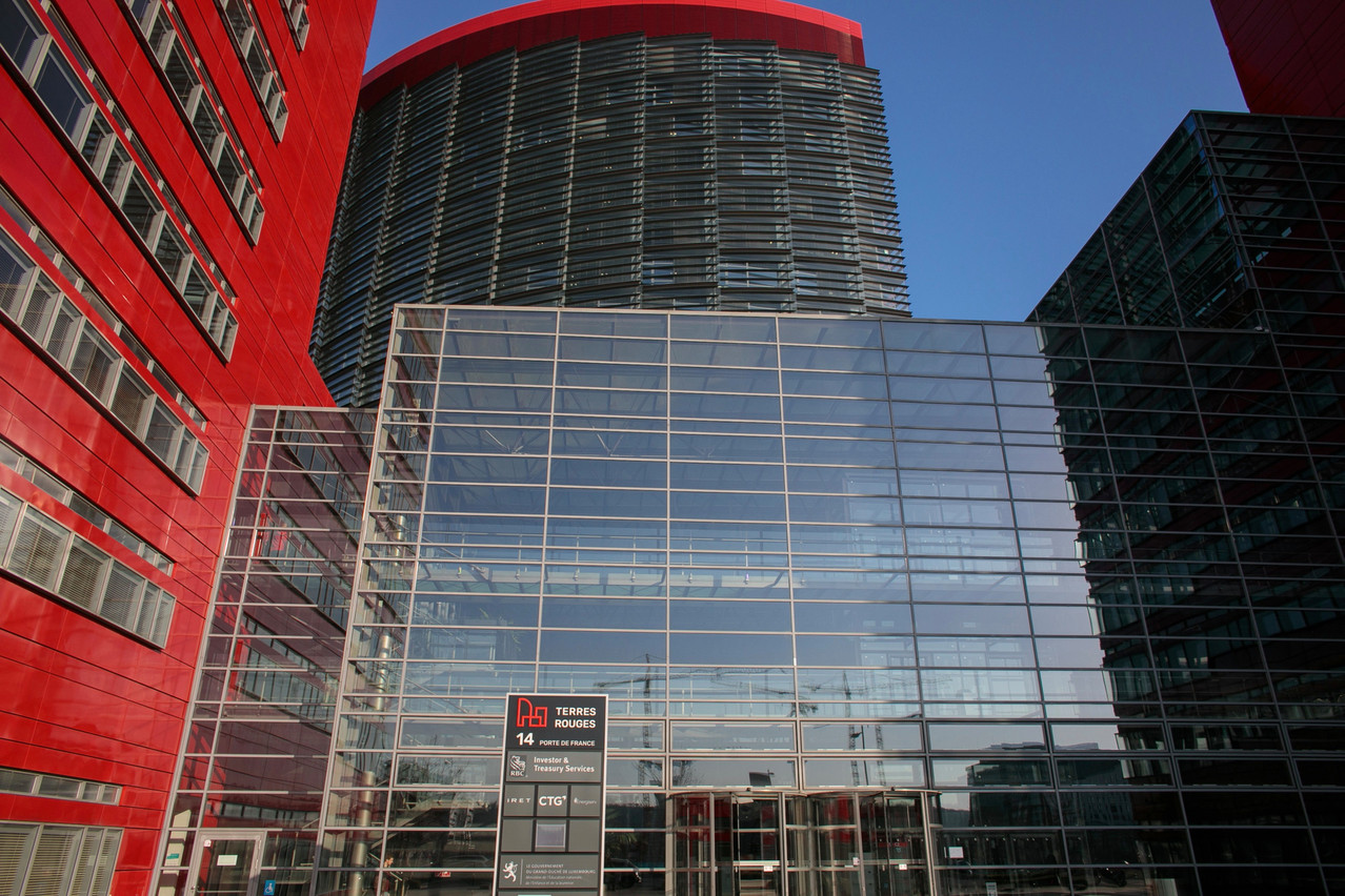 RBC Investor Services has its headquarters located in the iconic Terres Rouges building in Esch-Belval. The firm is now part of Caceis. Library photo: Matic Zorman/Maison Moderne