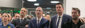 The inauguration took place in the presence of Lex Delles, DP Minister for SMEs Matic Zorman/Maison Moderne