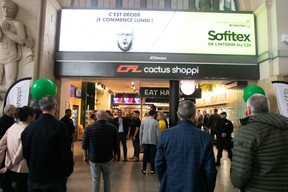 The CFL Cactus Shoppi showcases the retailer’s ready-to-eat offer. Photo: Matic Zorman/Maison Moderne