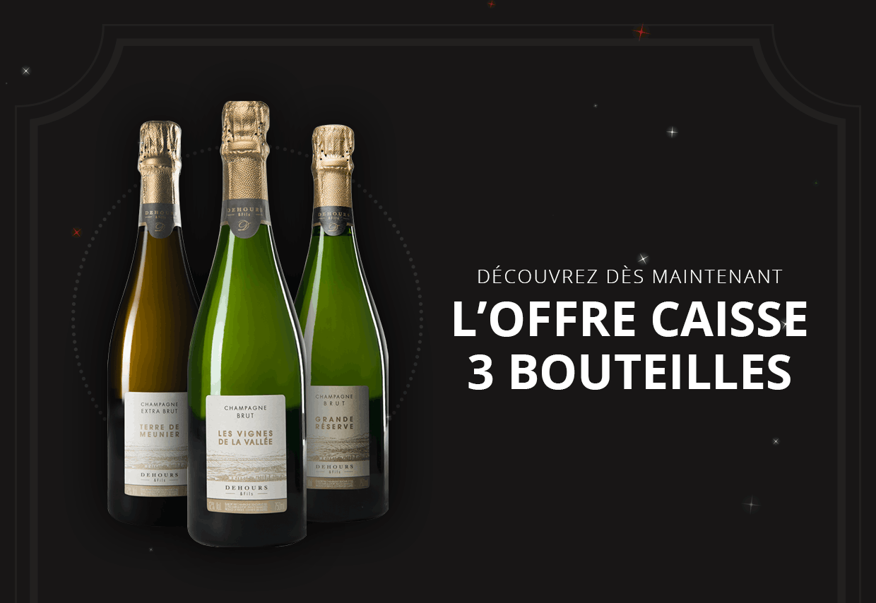 Caisses 3 Bouteilles de Champagne d’Auteur! (Photo: Craft et Compagnie)