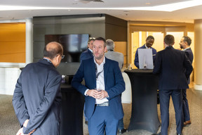 Attendees at the annual Calastone Connect Forum, which was held on 7 November 2023 at the Sofitel in Kirchberg. Photo: Romain Gamba/Maison Moderne