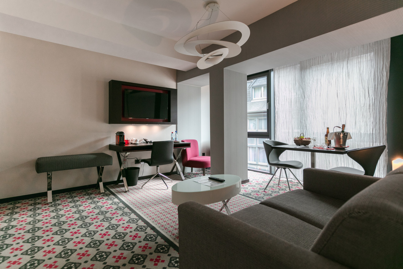 Le Clervaux Boutique & Design Hotel mise sur de très belles suites, aussi confortables que modernes. (Photo: Romain Gamba/Maison Moderne)