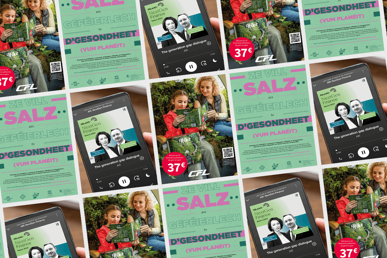 Les meilleures campagnes du moment. Illustration: Maison Moderne