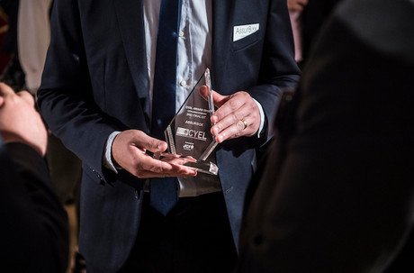La 12e édition du concours Cyel, l’an passé, a récompensé les cofondateurs de la start-up Klin. (Photo: Anthony Dehez/Archives)