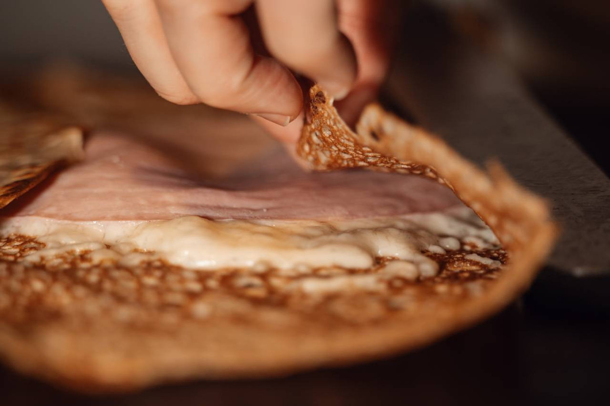 Chef Carole Lesquer (Alegria) has come up with her own pancake recipe. (Photo: Eilijah Photography)