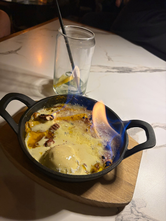 Tasting the crêpe Suzette is a must at Restaurant Häerz. (Photo: Alix Bellac/Paperjam)