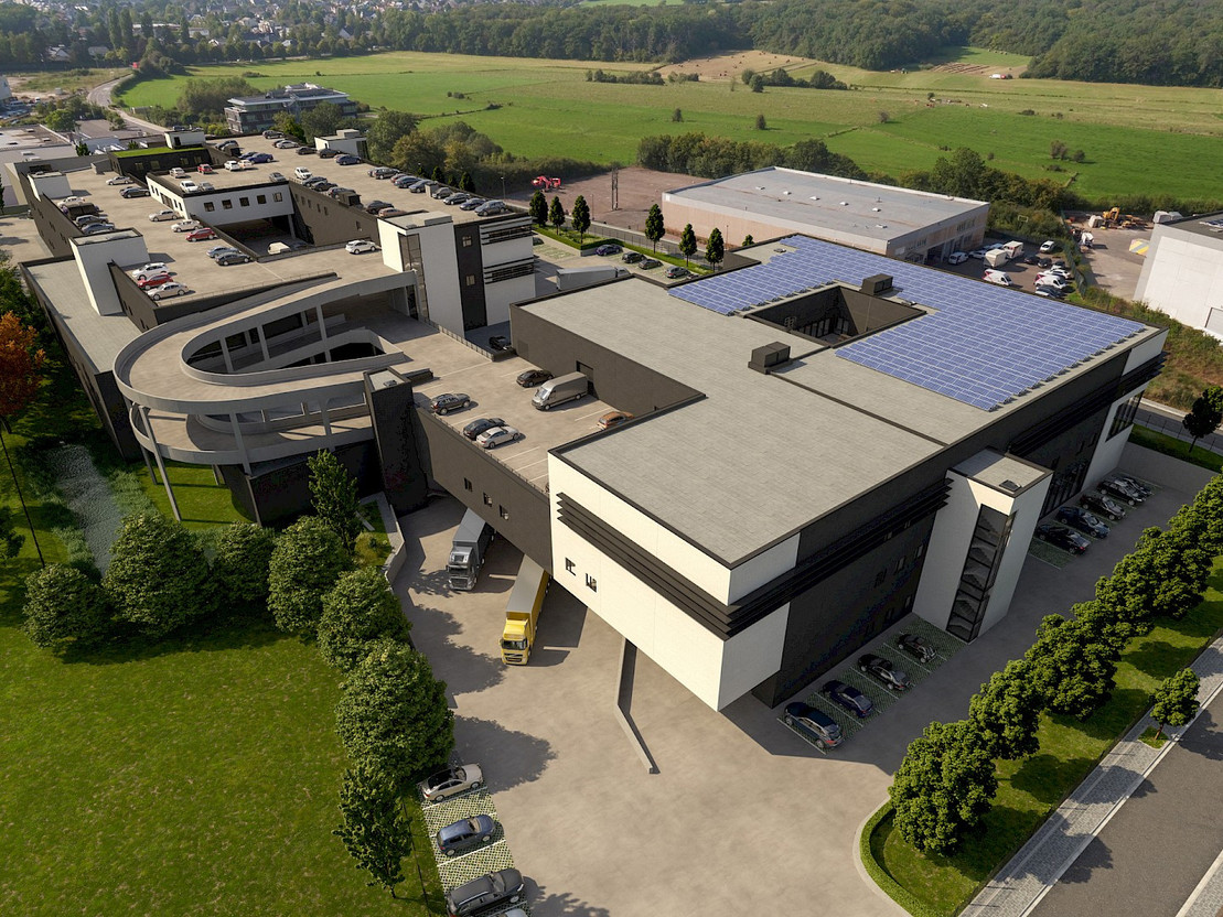 Le projet immobilier «Grand Cap» développé par le promoteur Composia Real Estate verra le jour en plein cœur de la zone d’activités de Capellen. (Photo: Grand Cap)