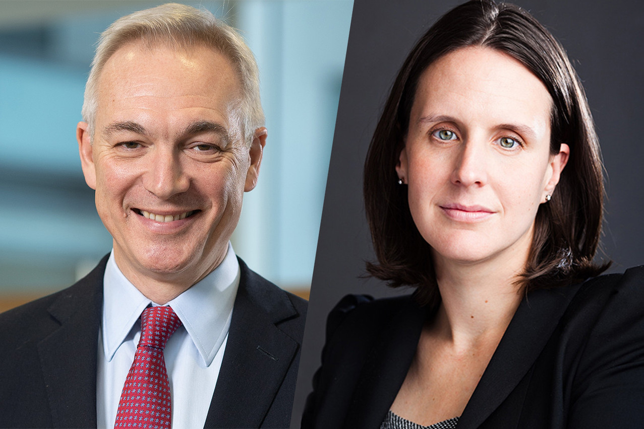 Guy Henriques (left) is president of Europe and Asia client group at Capital Group; Jessica Ground (right) is global head of ESG at Capital Group. Photos: Provided by Capital Group. Montage: Maison Moderne