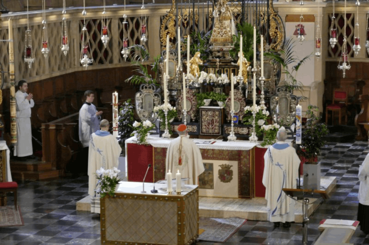 La messe de dimanche était le point d’orgue d’une Octave 2020 suivie sur internet par les fidèles. (Photo: Cathol.lu)