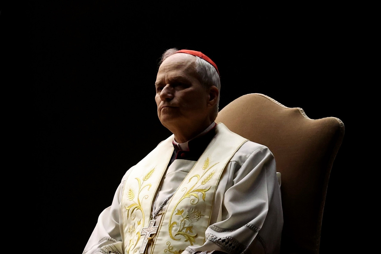 Cardinal Robert Prevost was elected to be the next pope by his fellow cardinals on 8 May 2025. Pictured is Prevost in front of St Peter’s Basilica, 3 March 2025.  Photo: Shutterstock