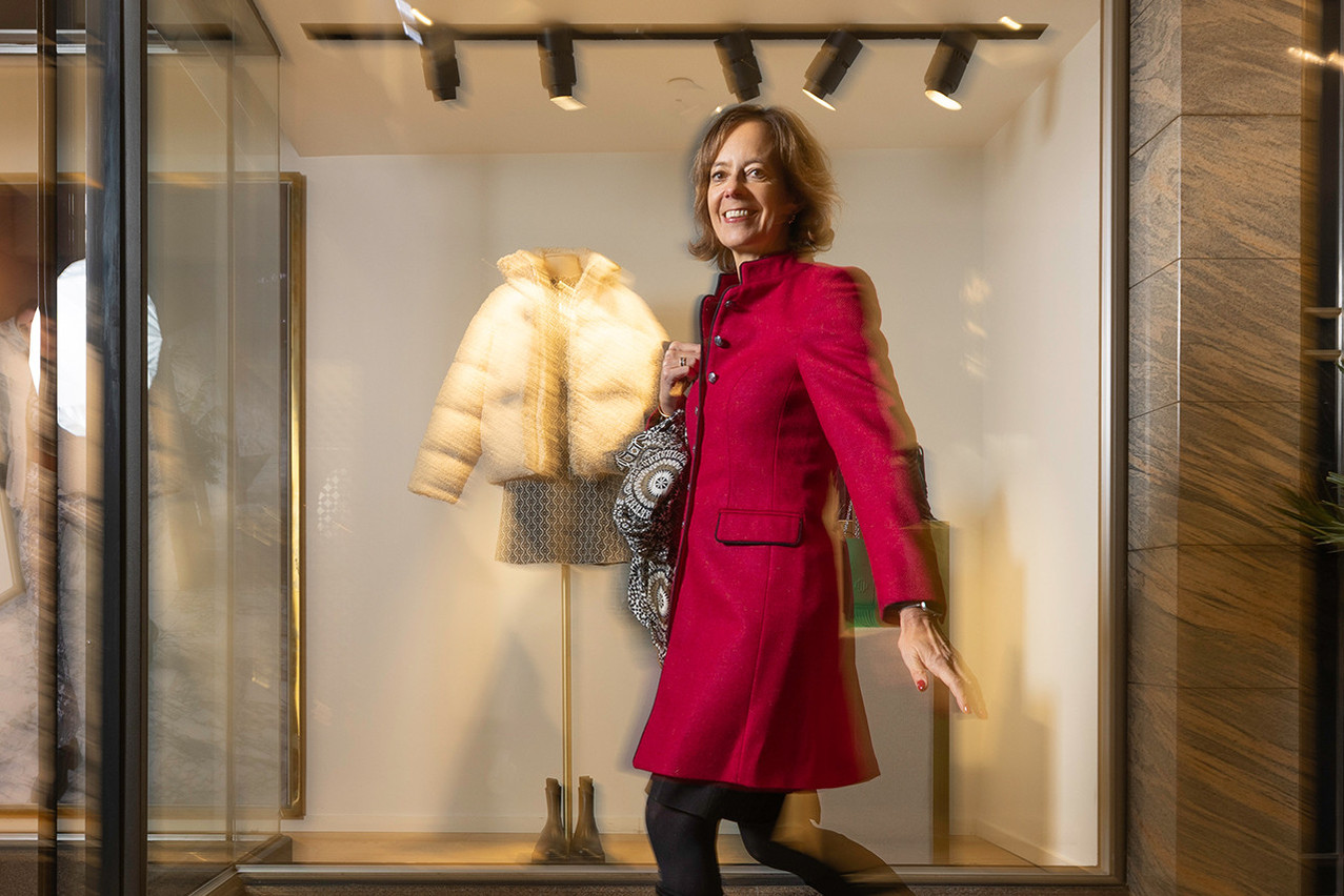 Carine Feipel apprécie les sorties shopping ponctuelles. (Photo: Guy Wolff/Maison Moderne)