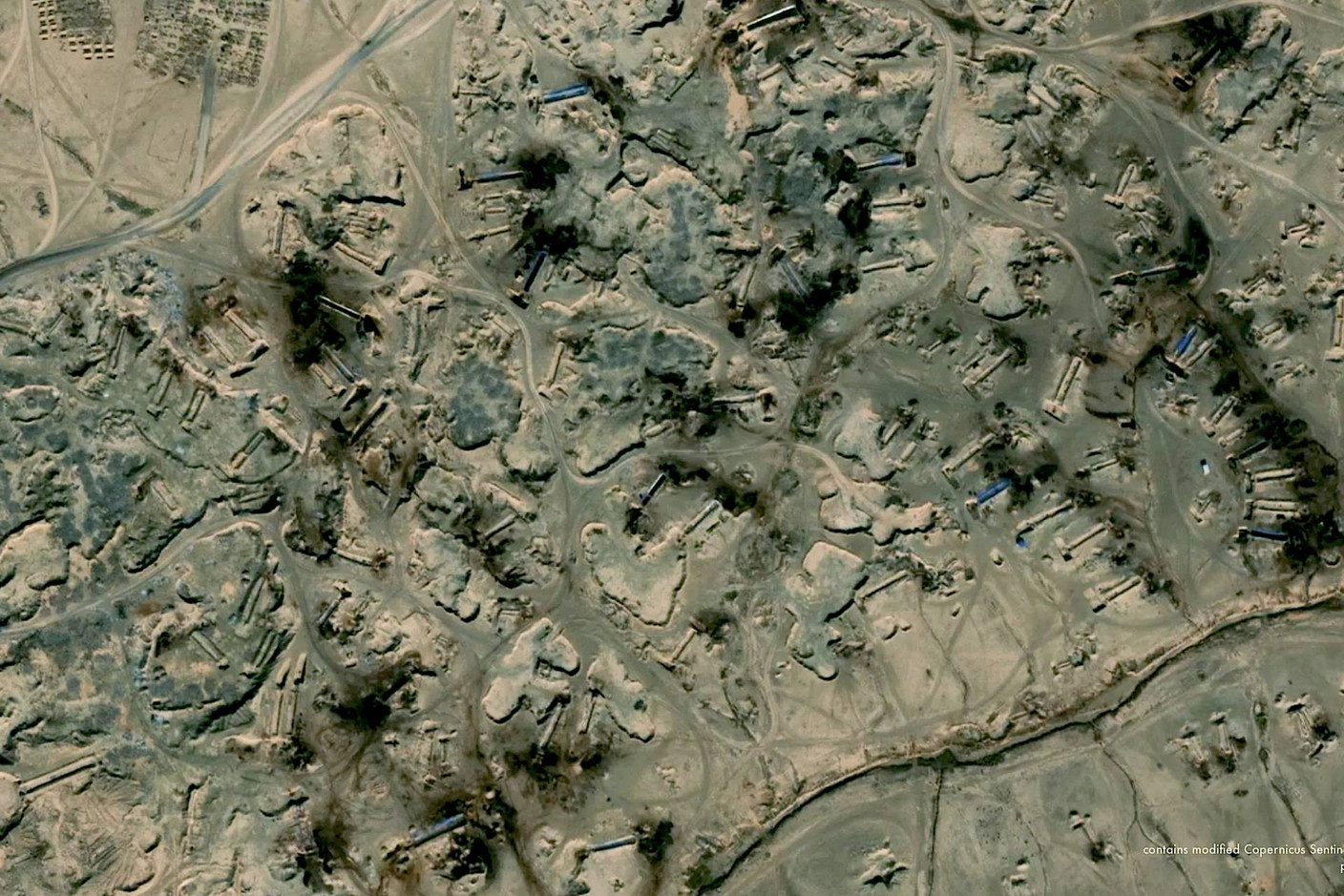 Province of Raqqa (Syria) #2 Photo: Satellite image by Terrascope