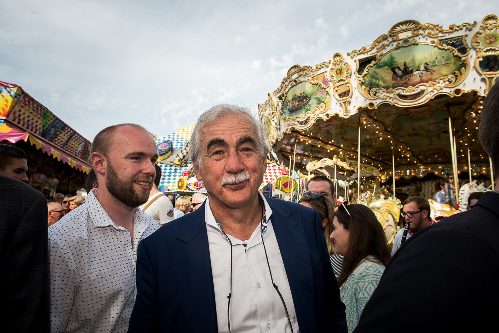 Carlo Back, seen here at the opening of the Schueberfouer in 2017, says he wants to start a new chapter in his life. NADER GHAVAMI