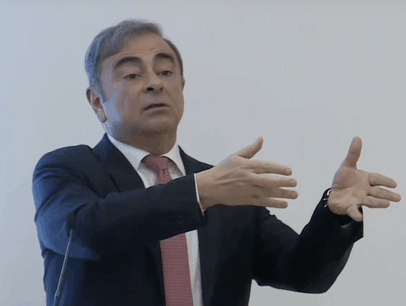 L’ex-homme fort de l’alliance Renault-Nissan, Carlos Ghosn, a détaillé sa vérité. (Photo: Youtube / AFP / capture d’écran)