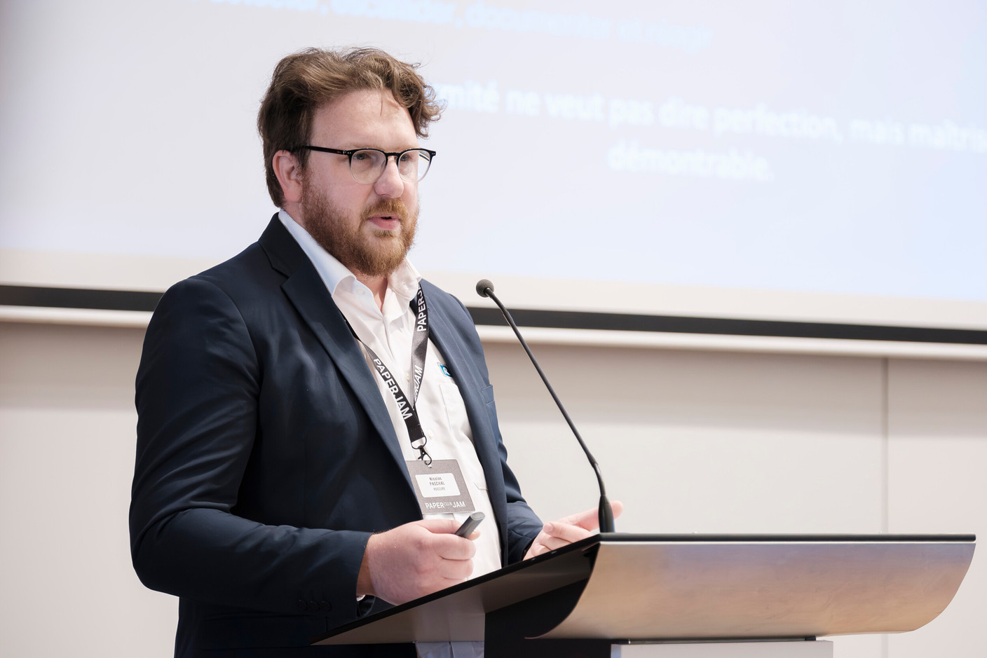 Nicolas Paschal (RSecure). (Photo: Jan Hanrion/Paperjam)
